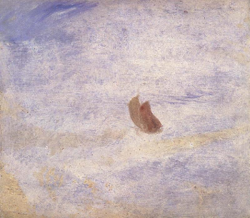 Joseph Mallord William Turner Sailboat oil painting image